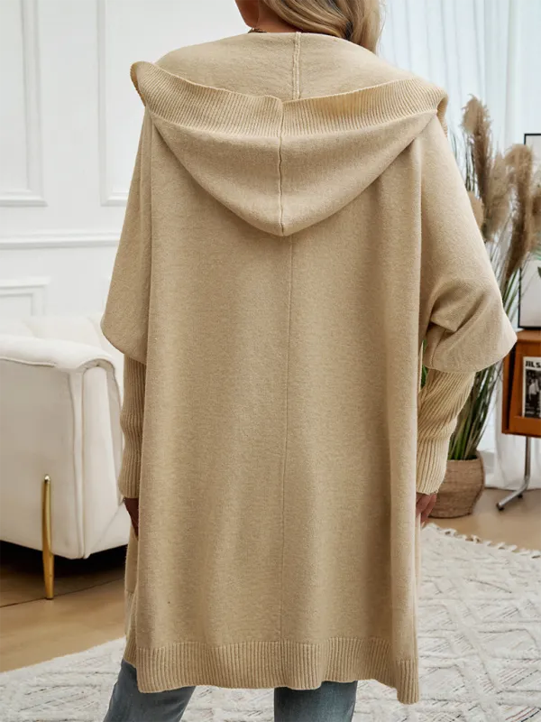 Favorite Fall Longline Hooded Cardigan for Women