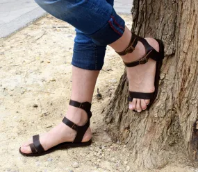 Free Shipping, Handmade Sandals, Greek leather sandals, Men brown sandals, Men Sandals,Genuine Leather sandals,Sport Sandals,MAXIMOS Sandals
