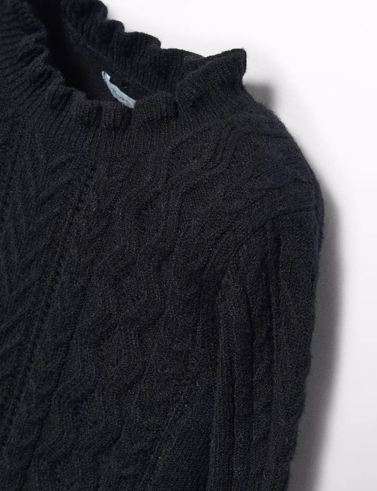Girls Mock Neck Sweater