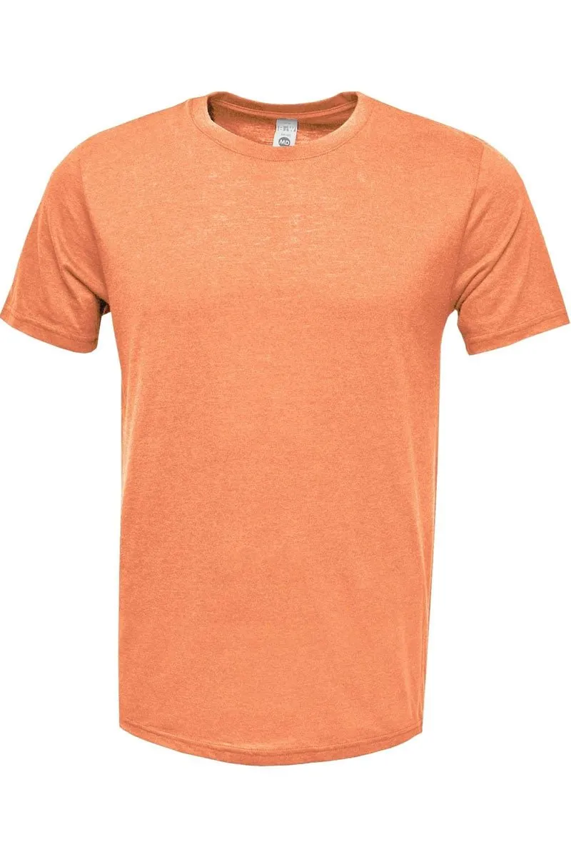 Give Thanks For He Is Good Adult Soft-Tek Blend T-Shirt