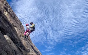 Group Rock Climbing in Tahoe
