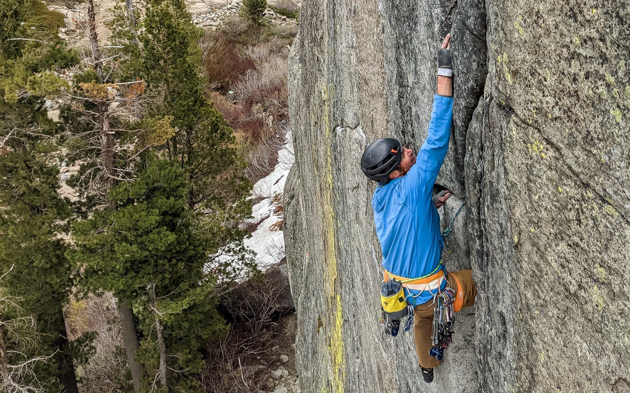Group Rock Climbing in Tahoe