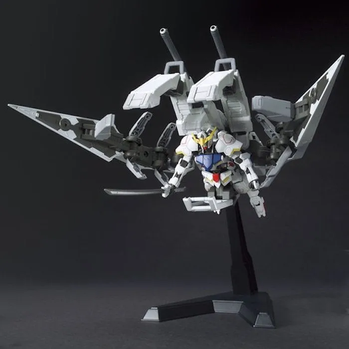 HGIBO 007 Gundam Barbatos & Long Distance Transport Booster 1/144