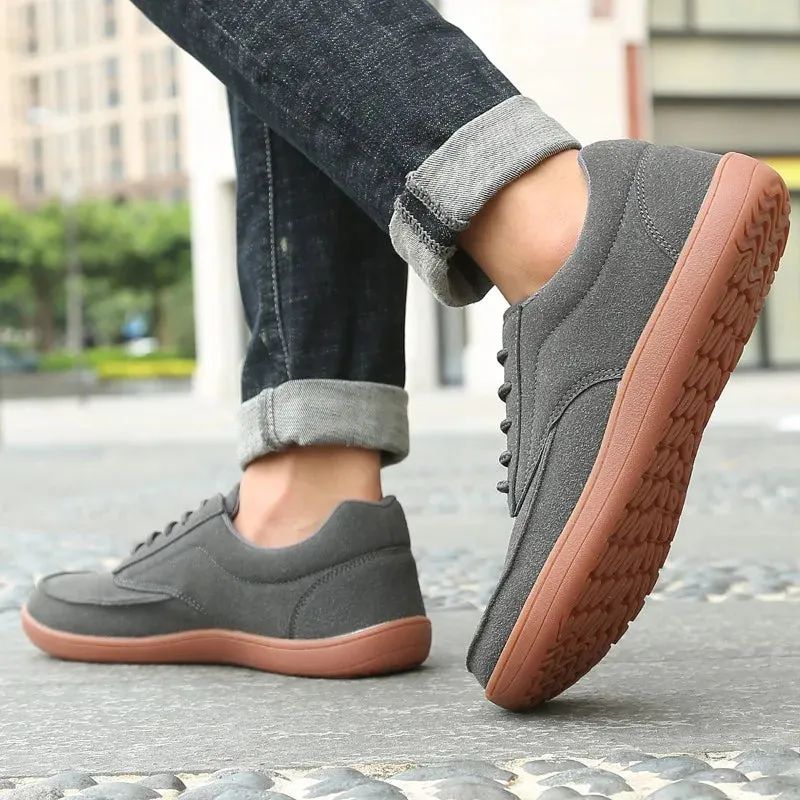 Hnzxzm Comfortable Wide Shoes Non-slip Soft Unisex Barefoot Classic Outdoor Footwear Walking Shoe Men's Sneakers Plus Size 39-46