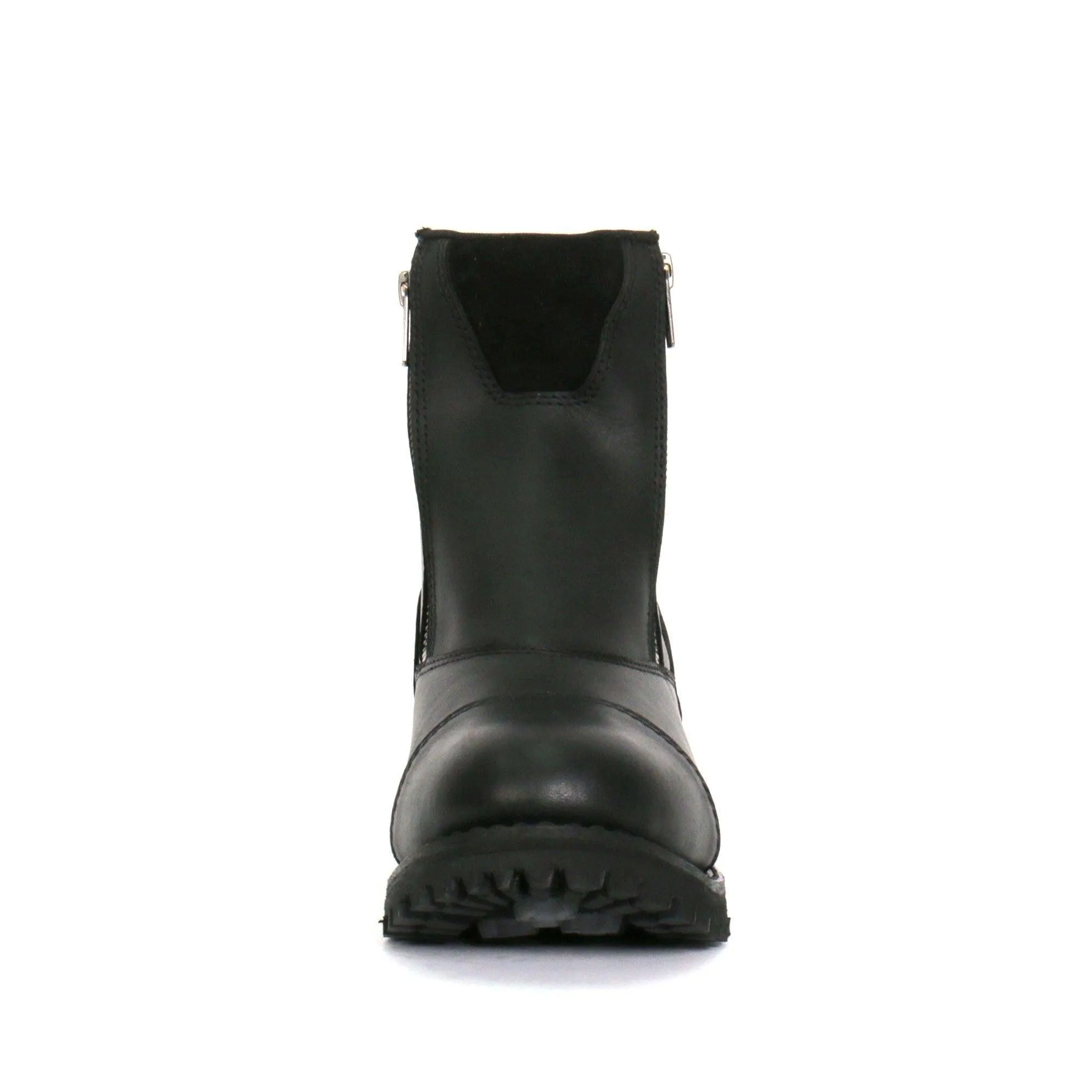 Hot Leathers Women's 6" Double Zip Cap Toe Boots
