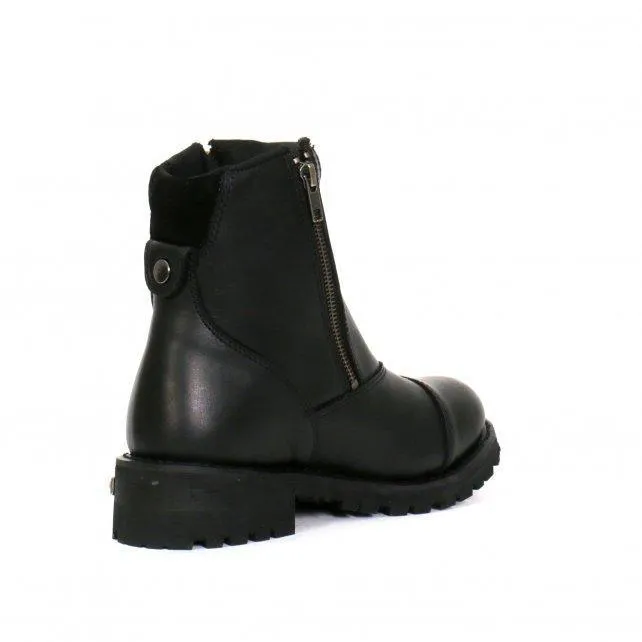 Hot Leathers Women's 6" Double Zip Cap Toe Boots