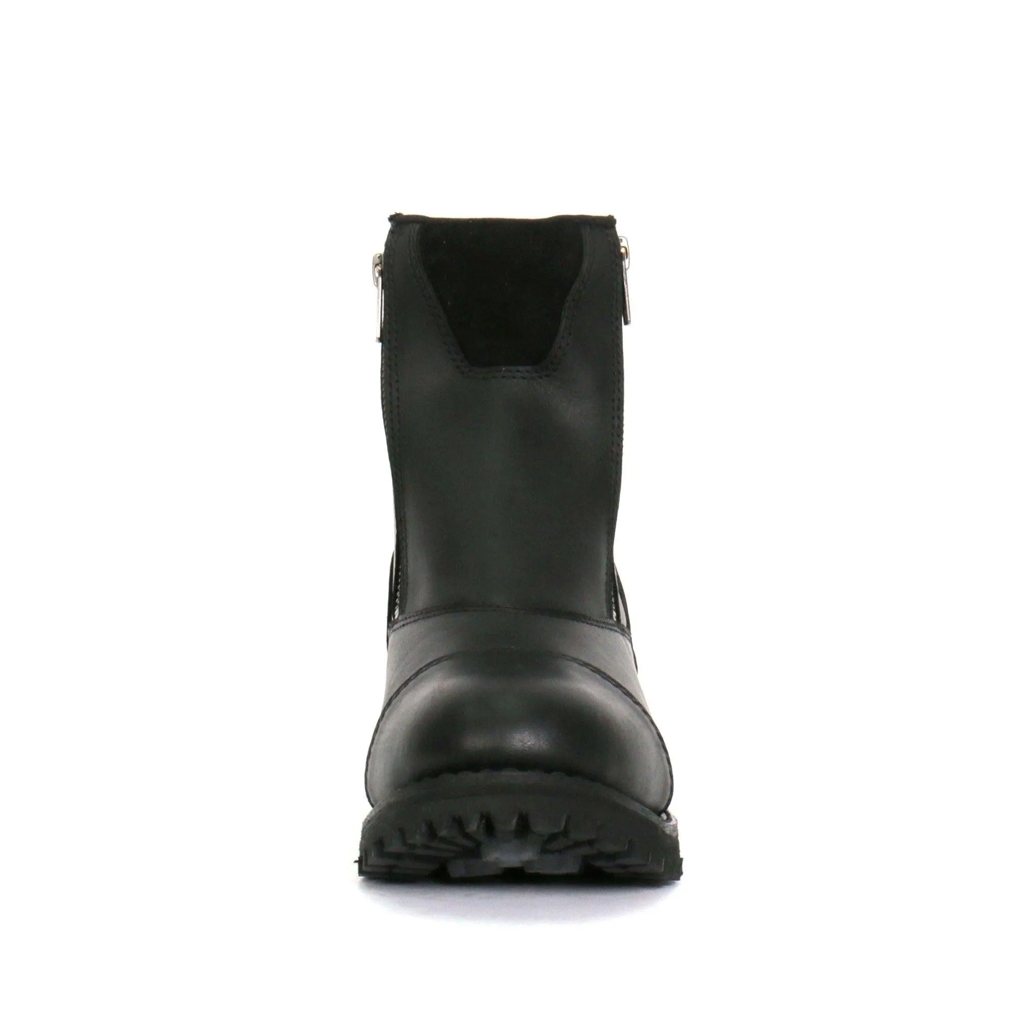 Hot Leathers Women's 6" Double Zip Cap Toe Boots