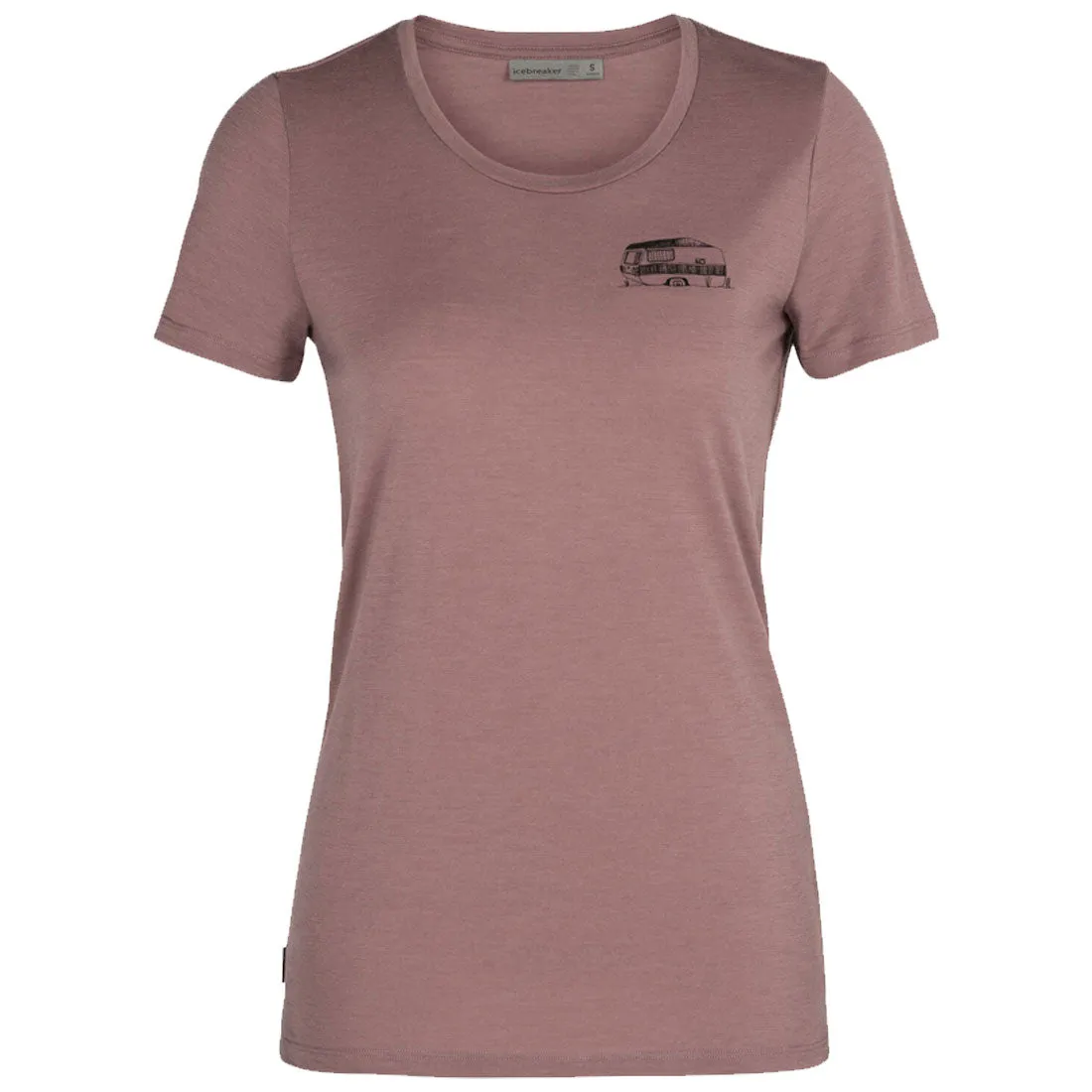 Icebreaker Tech Lite Caravan Life Crewe - Women's