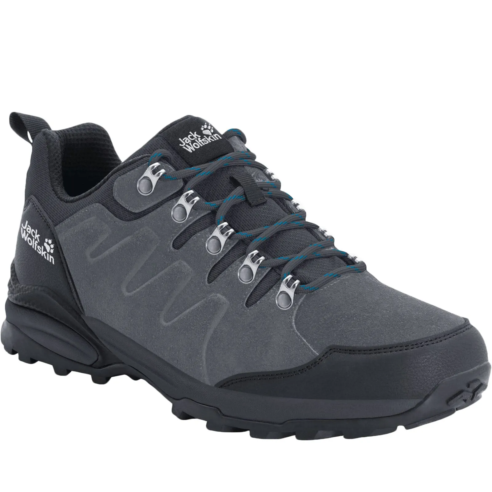 Jack Wolfskin Mens Refugio Texapore Waterproof Walking Shoes