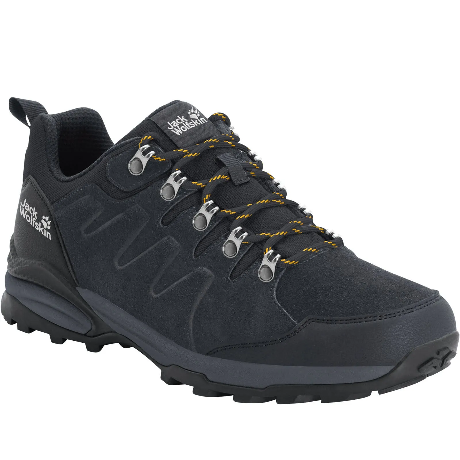 Jack Wolfskin Mens Refugio Texapore Waterproof Walking Shoes