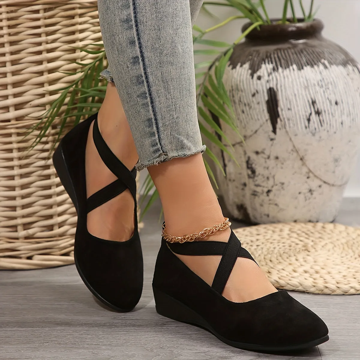Jennifer Wedge Sandals for Women