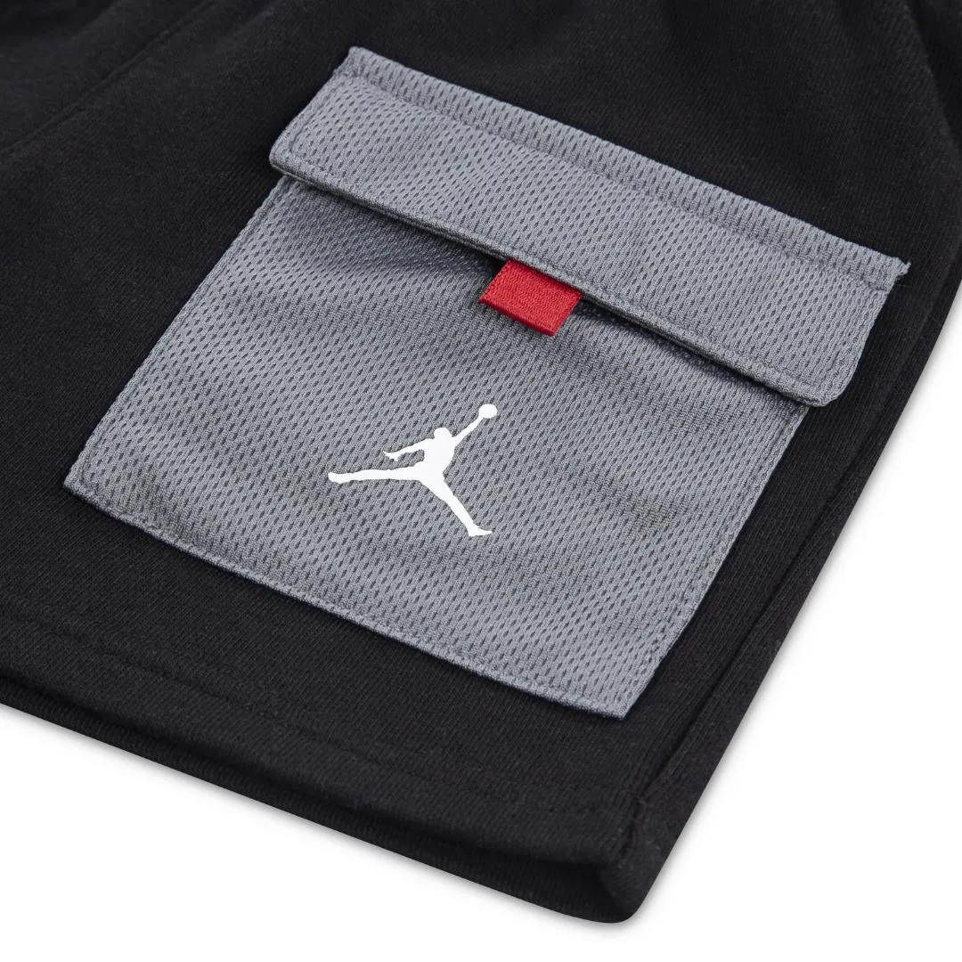 Jordan Boys 23 Flight Utility Short Set Black (Toddler)