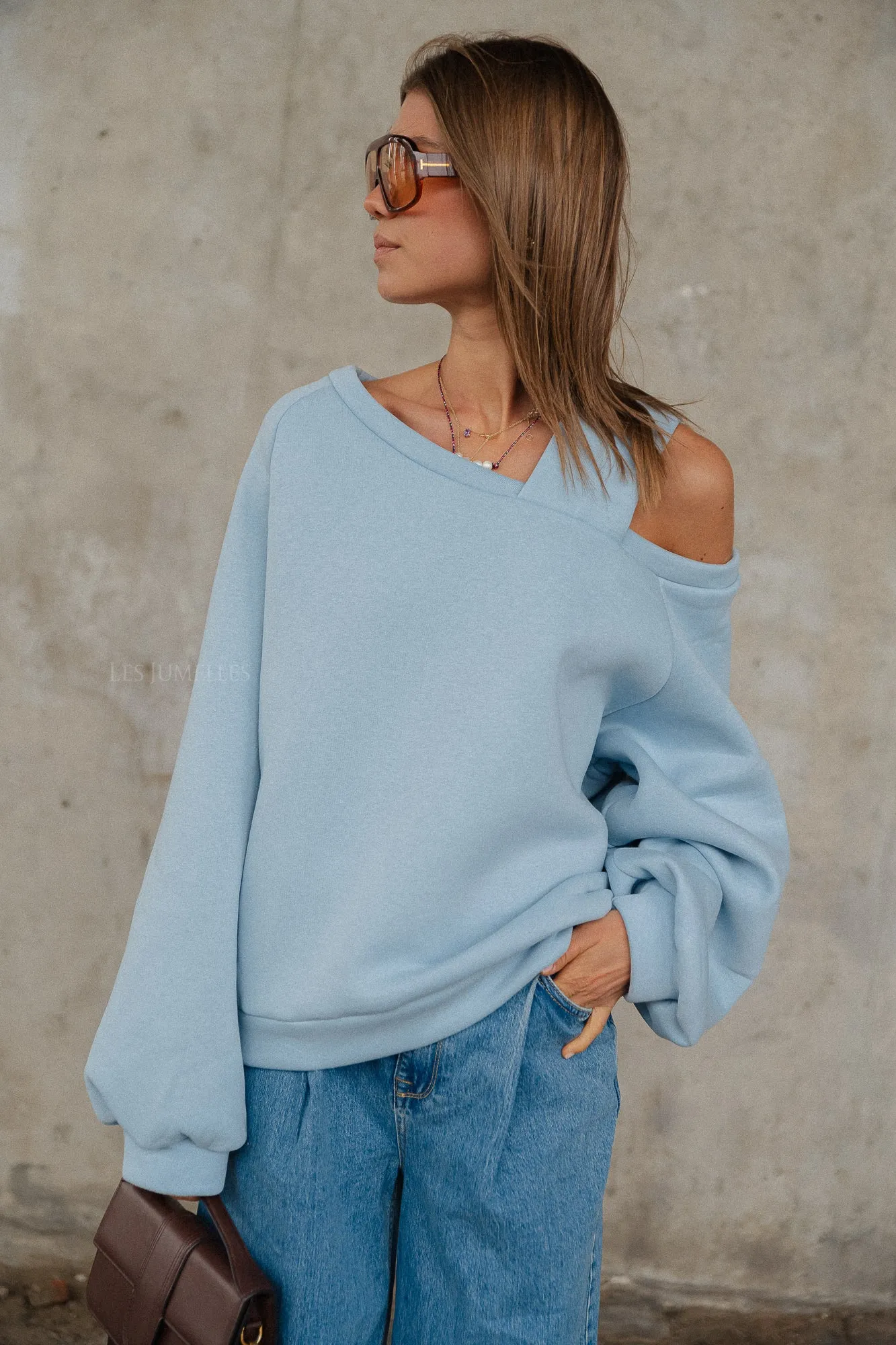 Kyoto sweater light blue