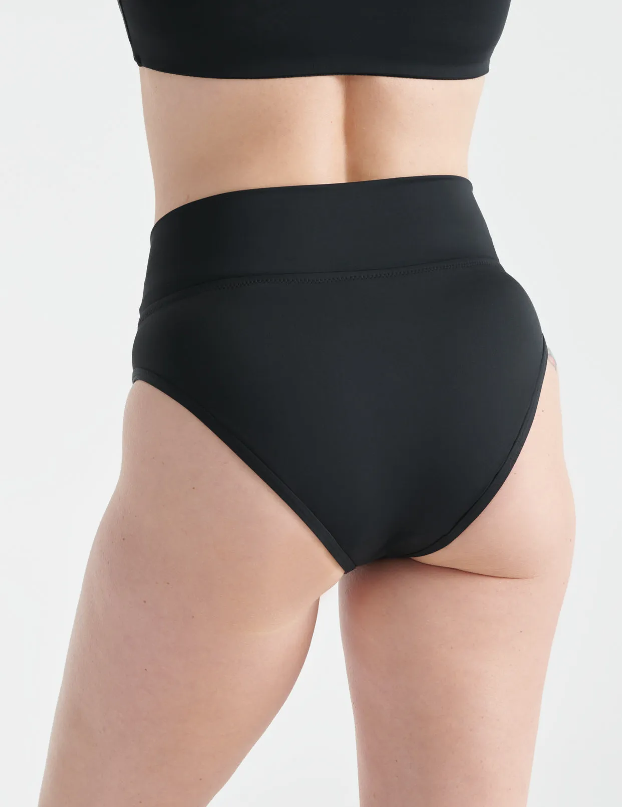 Leakproof High Rise Bikini Bottom