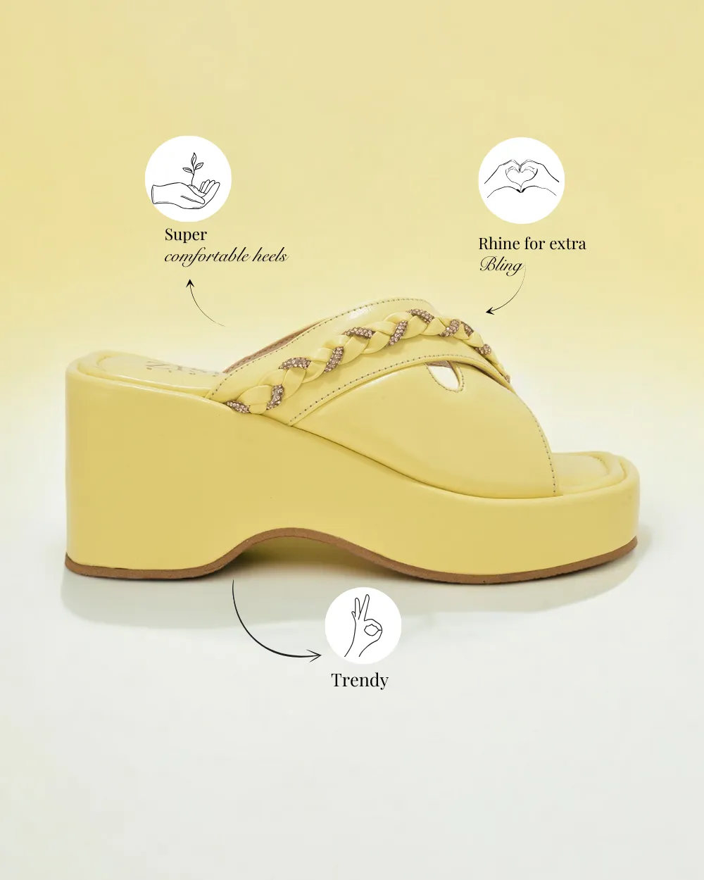 Lemon Braid Platforms