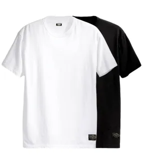Levi’s - Crew Neck Relaxed Fit - Two Pack - Blanc et Noir