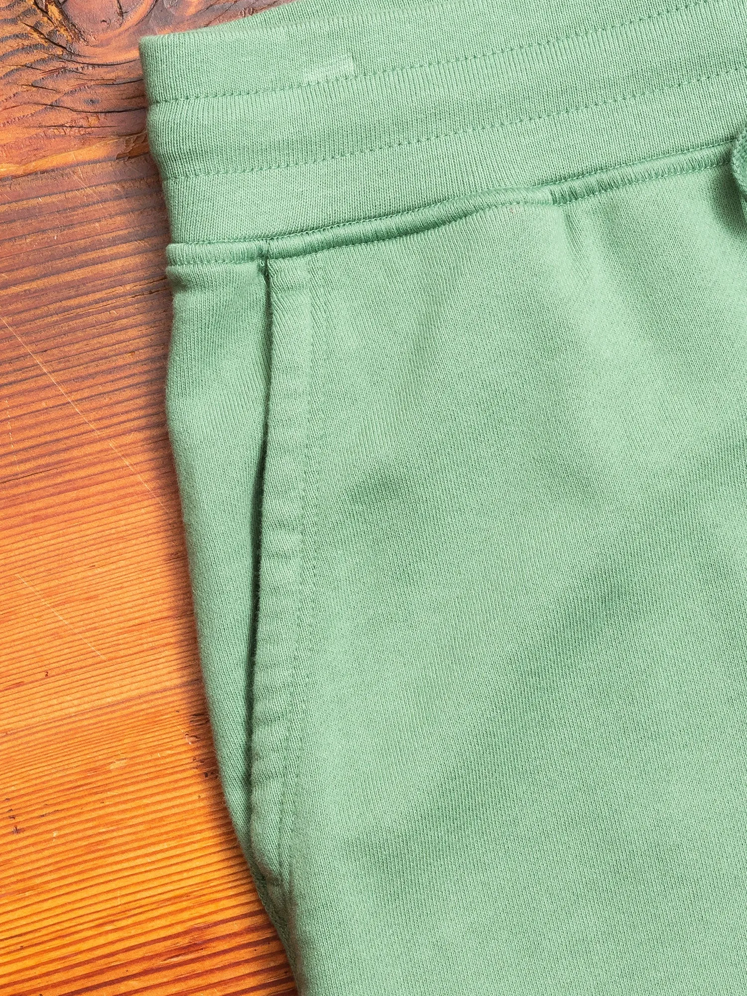 Lightweight Terry Sweatshort in Jade
