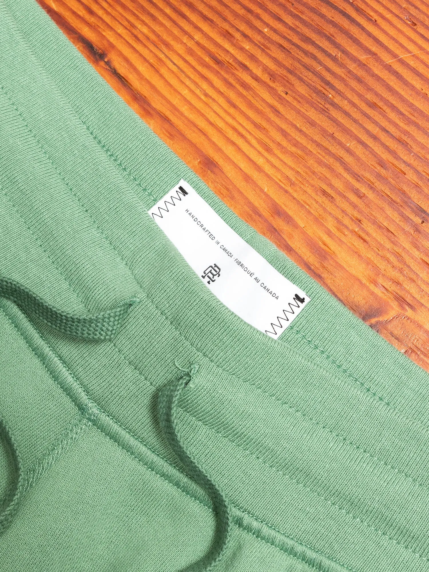 Lightweight Terry Sweatshort in Jade