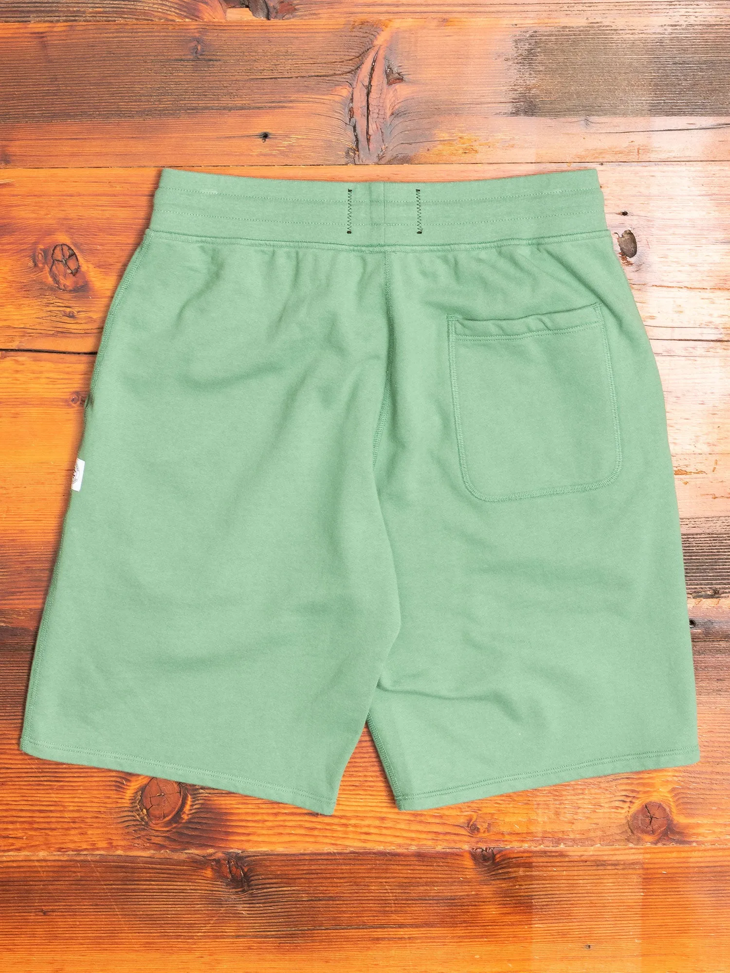 Lightweight Terry Sweatshort in Jade
