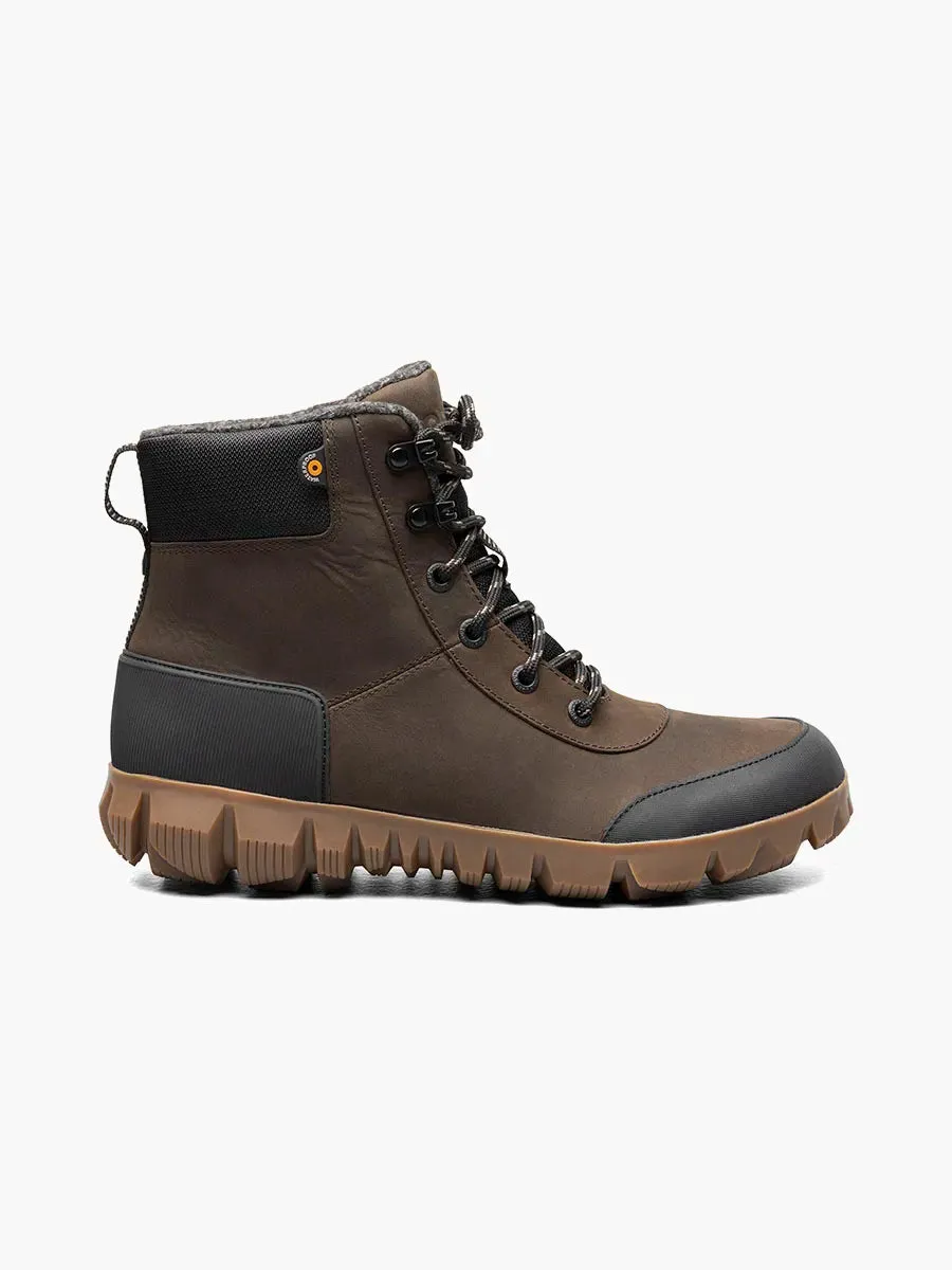 Men's Bogs Arcata Urban Leather Mid Winter Boots