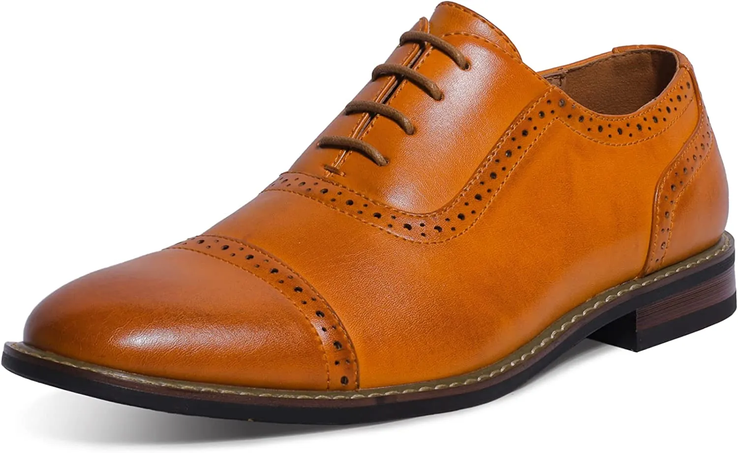 Men's Dress Shoes Formal Cap Toe Oxford Dress Shoes for Men