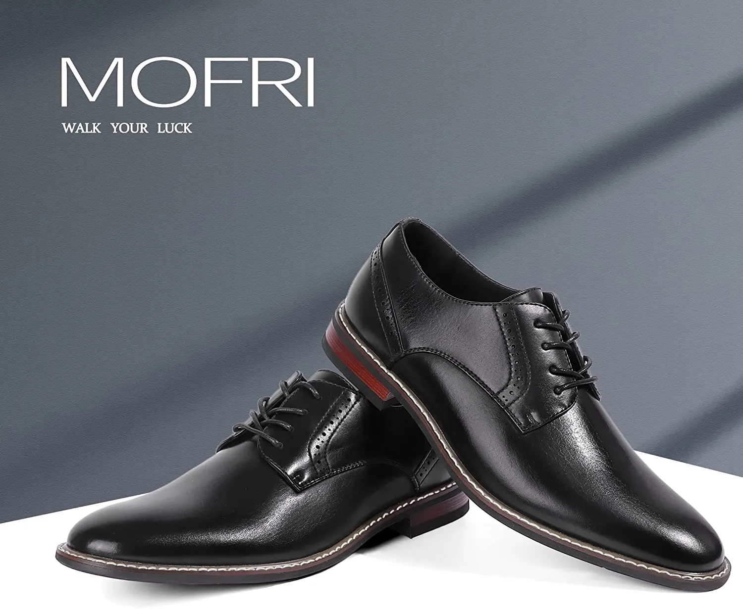 Men's Dress Shoes Formal Cap Toe Oxford Dress Shoes for Men