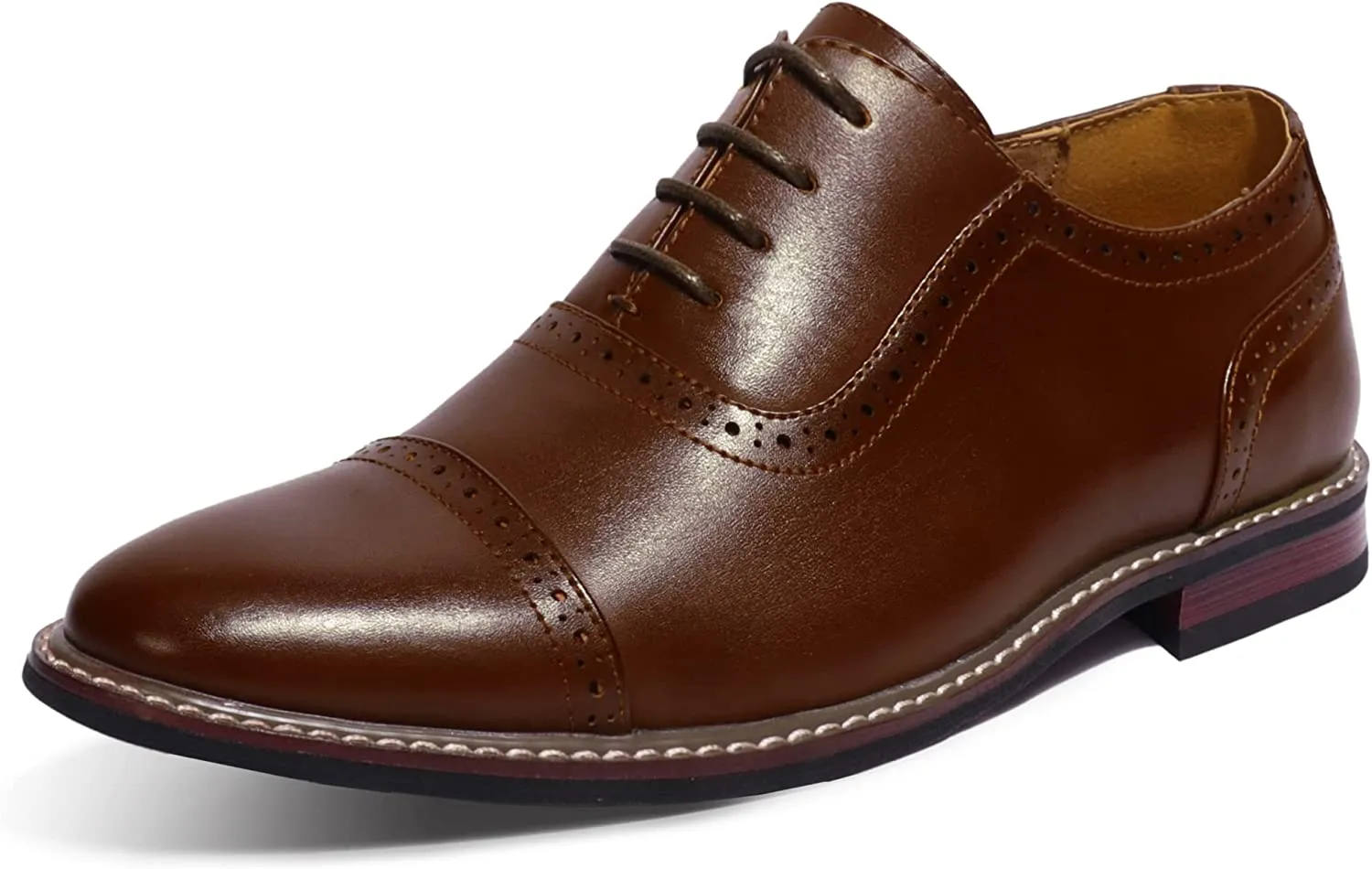 Men's Dress Shoes Formal Cap Toe Oxford Dress Shoes for Men