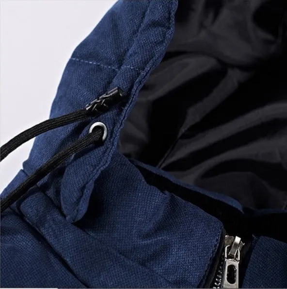 Men's Winter Casual Warm Hooded Vest | Men's Clothing