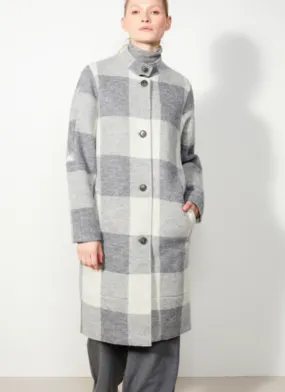 Mira Check Coat by LangerChen
