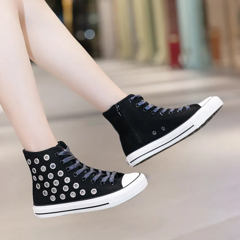 Nanccy Breathable Casual High Top Shoes