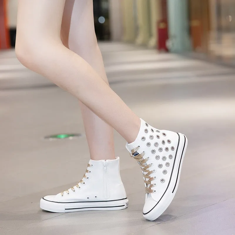 Nanccy Breathable Casual High Top Shoes
