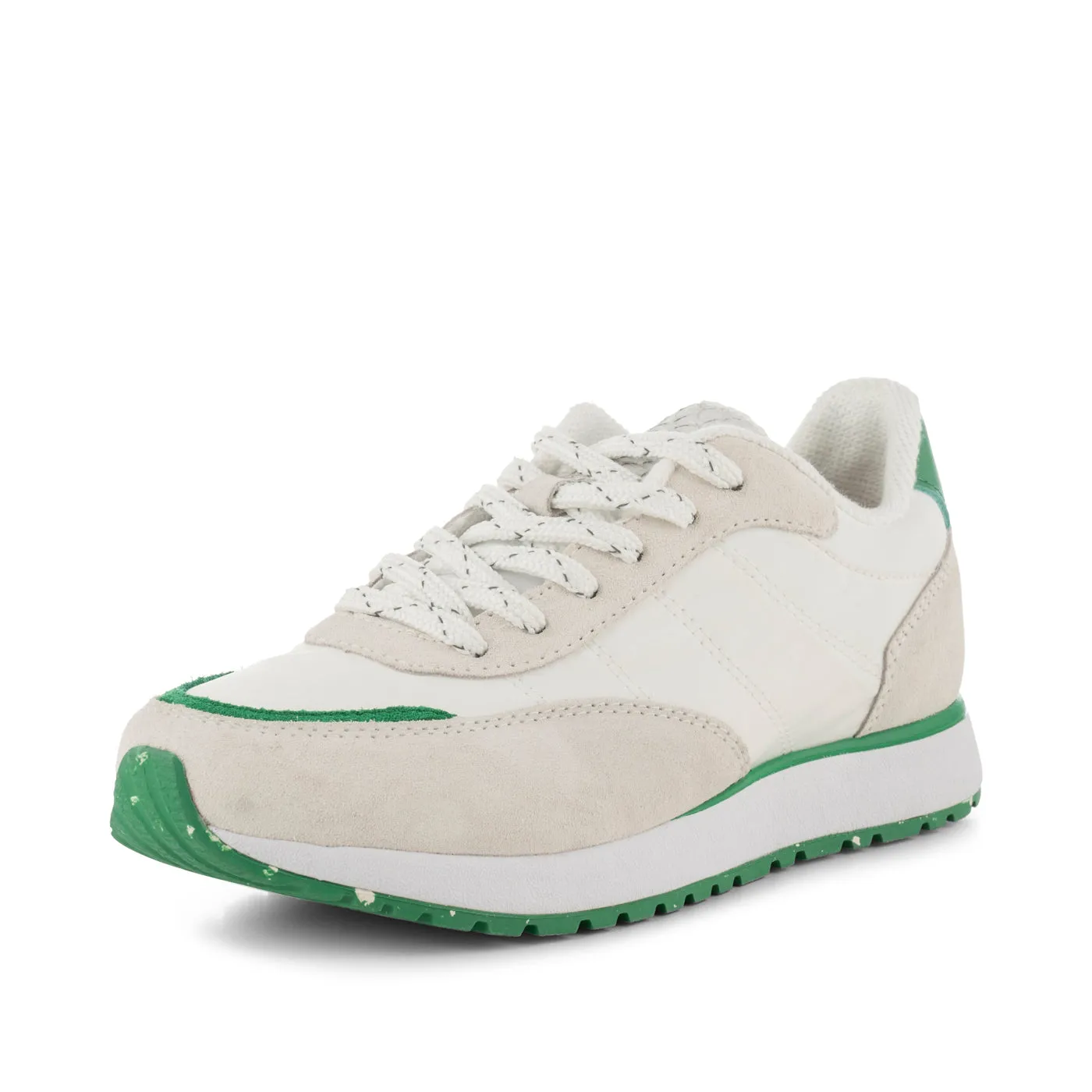 Nellie Soft - White/Basil