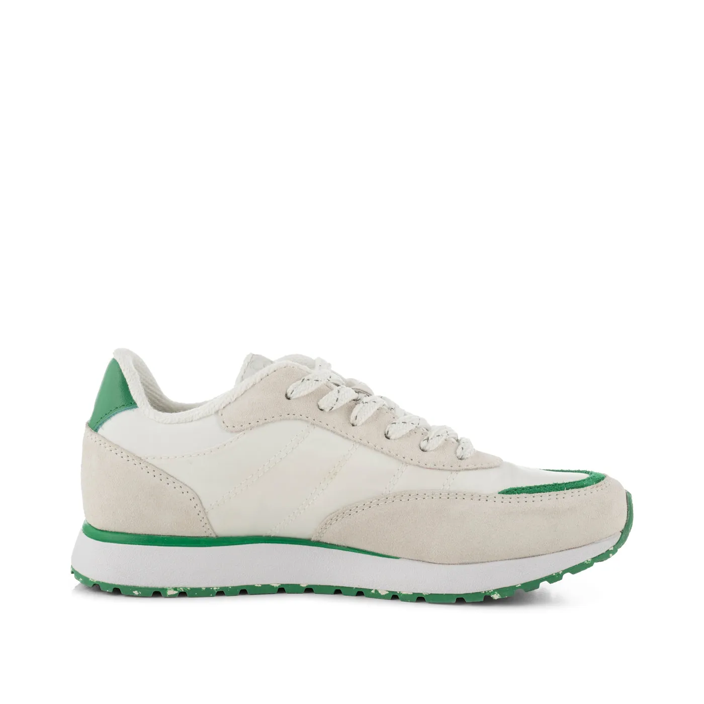 Nellie Soft - White/Basil