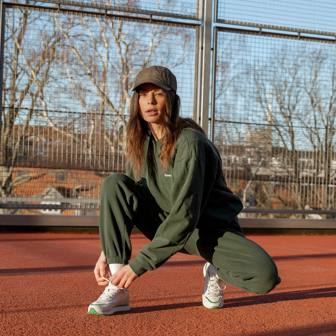 Nellie Soft - White/Basil