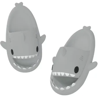 New Shark Slides For Summer Cute Shark Slippers Outdoor Women Men Couples Shark Sandals