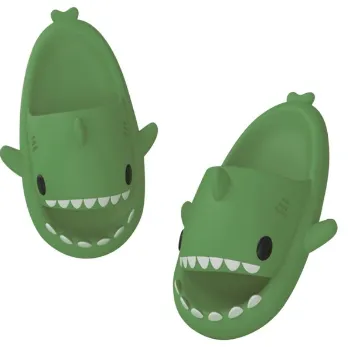 New Shark Slides For Summer Cute Shark Slippers Outdoor Women Men Couples Shark Sandals