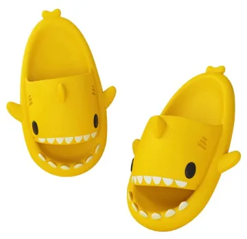 New Shark Slides For Summer Cute Shark Slippers Outdoor Women Men Couples Shark Sandals