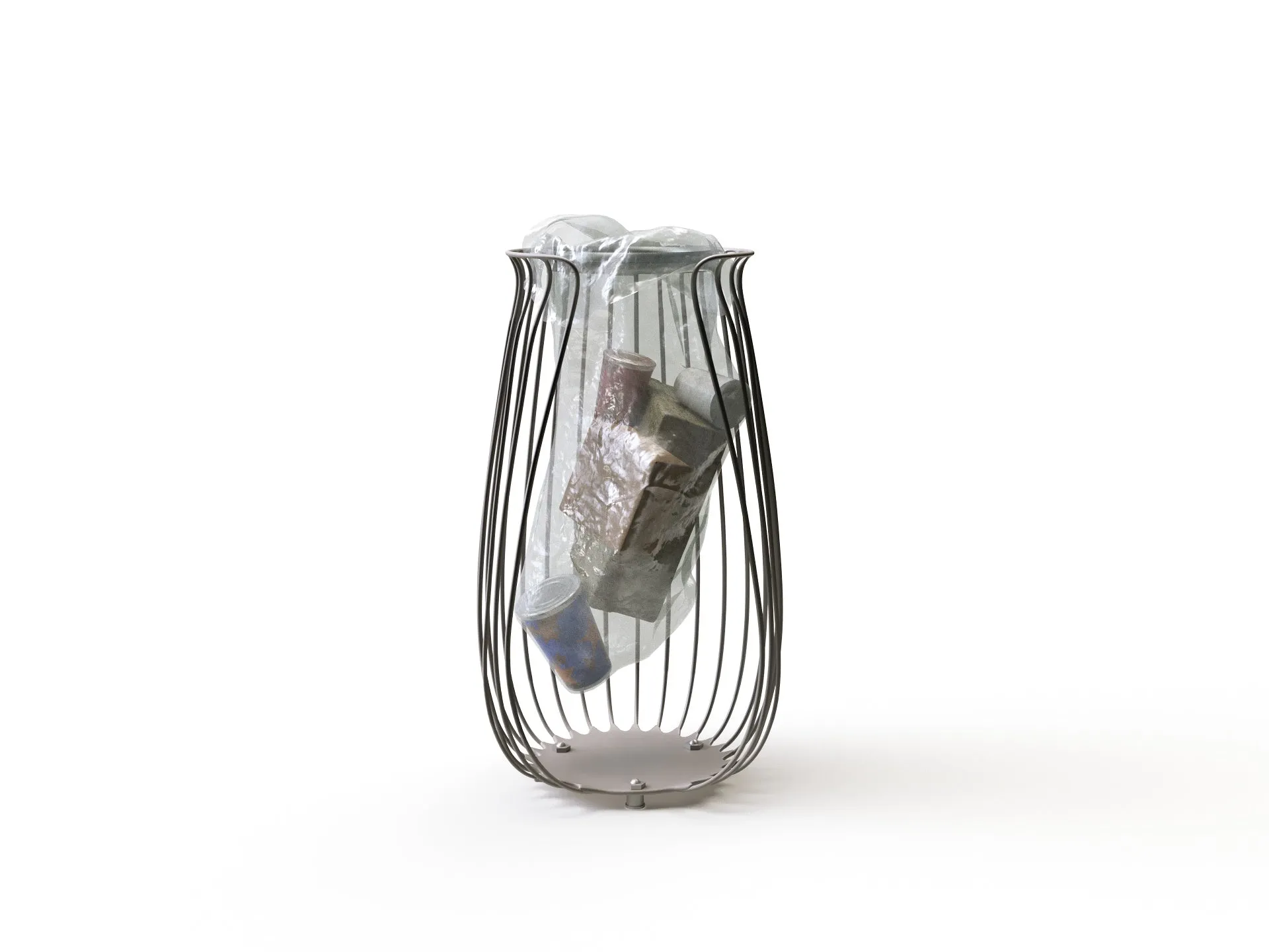 Parisian Wire Trash