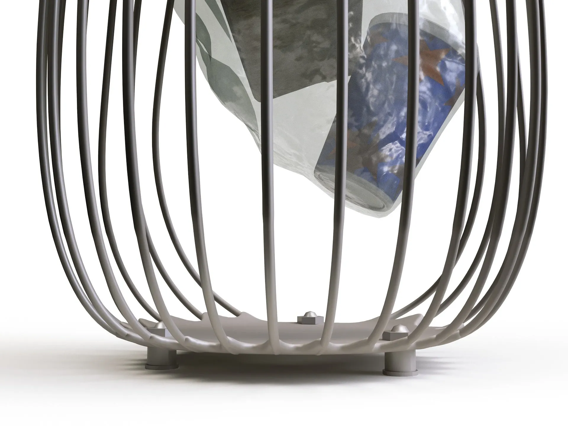 Parisian Wire Trash