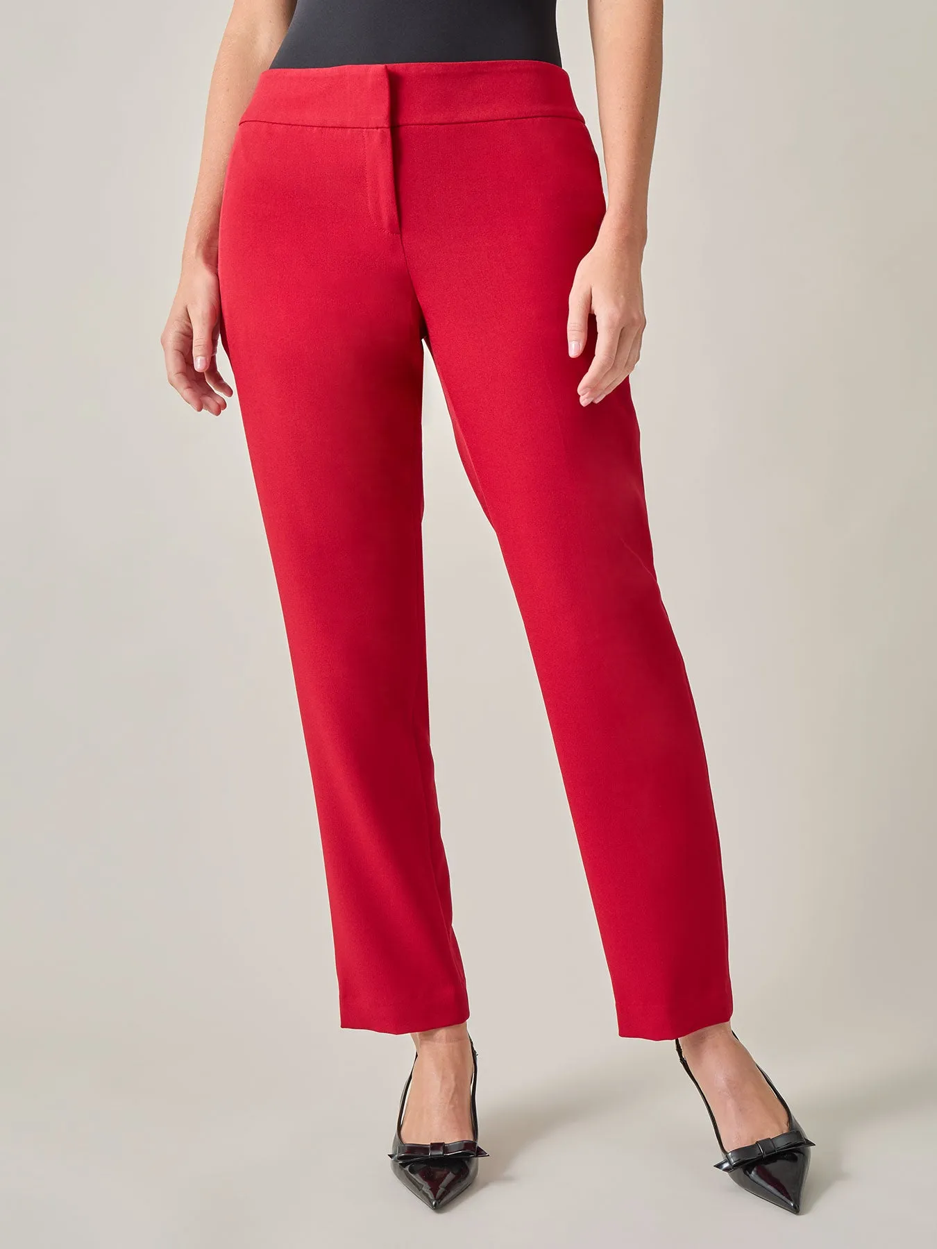 Petite L-Pocket Trouser, Iconic Stretch Crepe