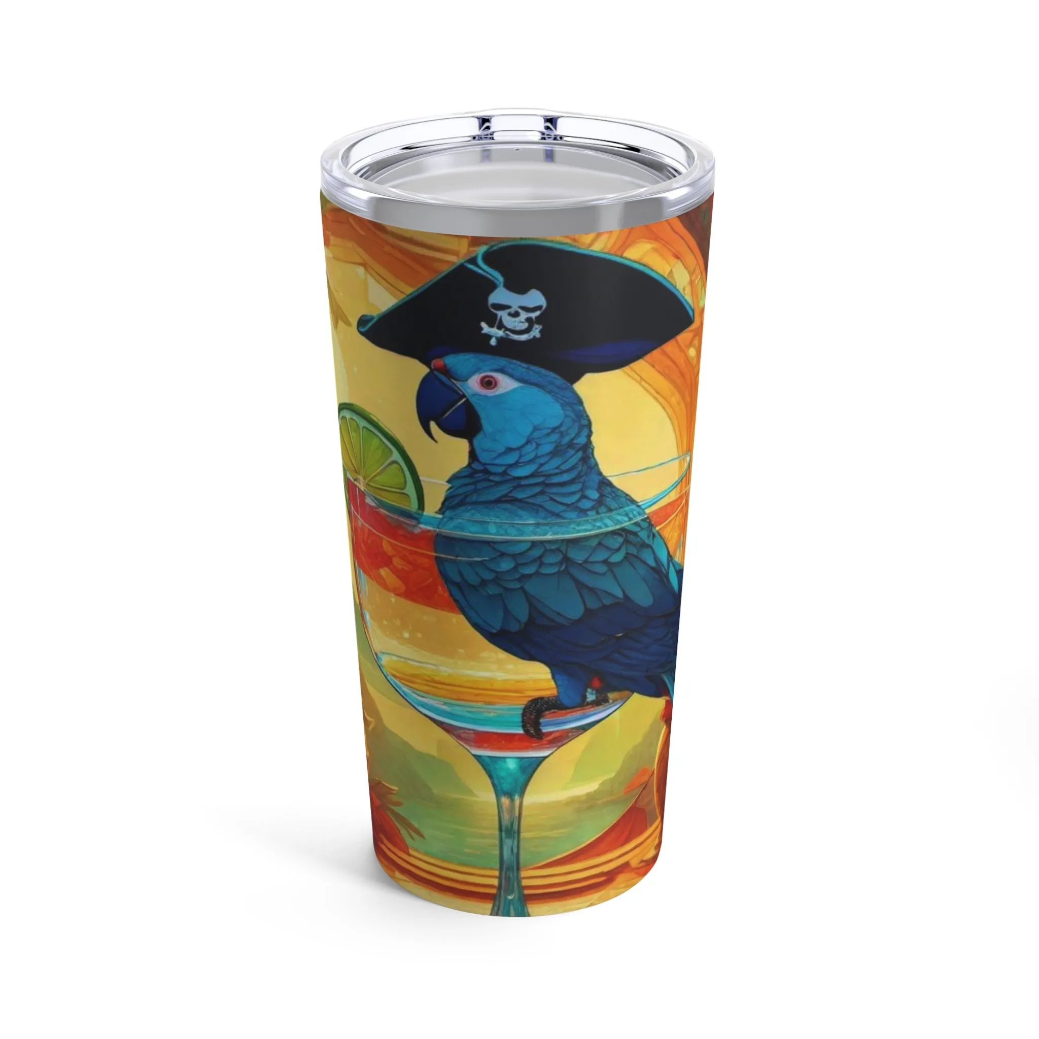 Pirate Parrot II  Tumbler 20oz