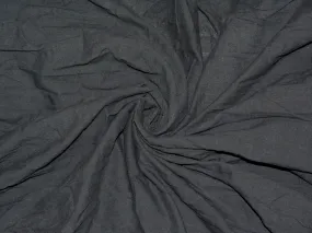Precuts of Jet Black Plain Knitted Cotton Fabric