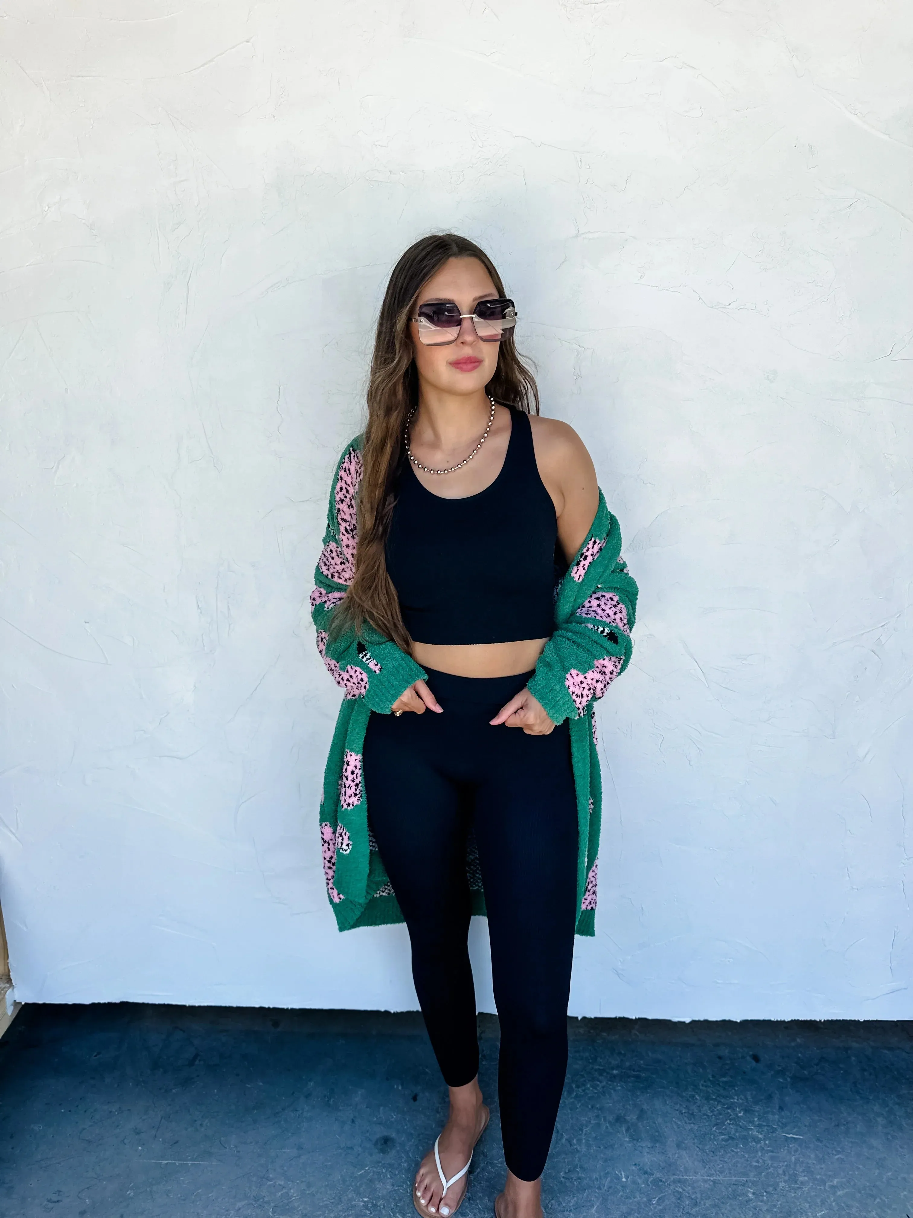 PREORDER: Wild About It Leopard Cardigan In Two Colors (Ships Mid September)