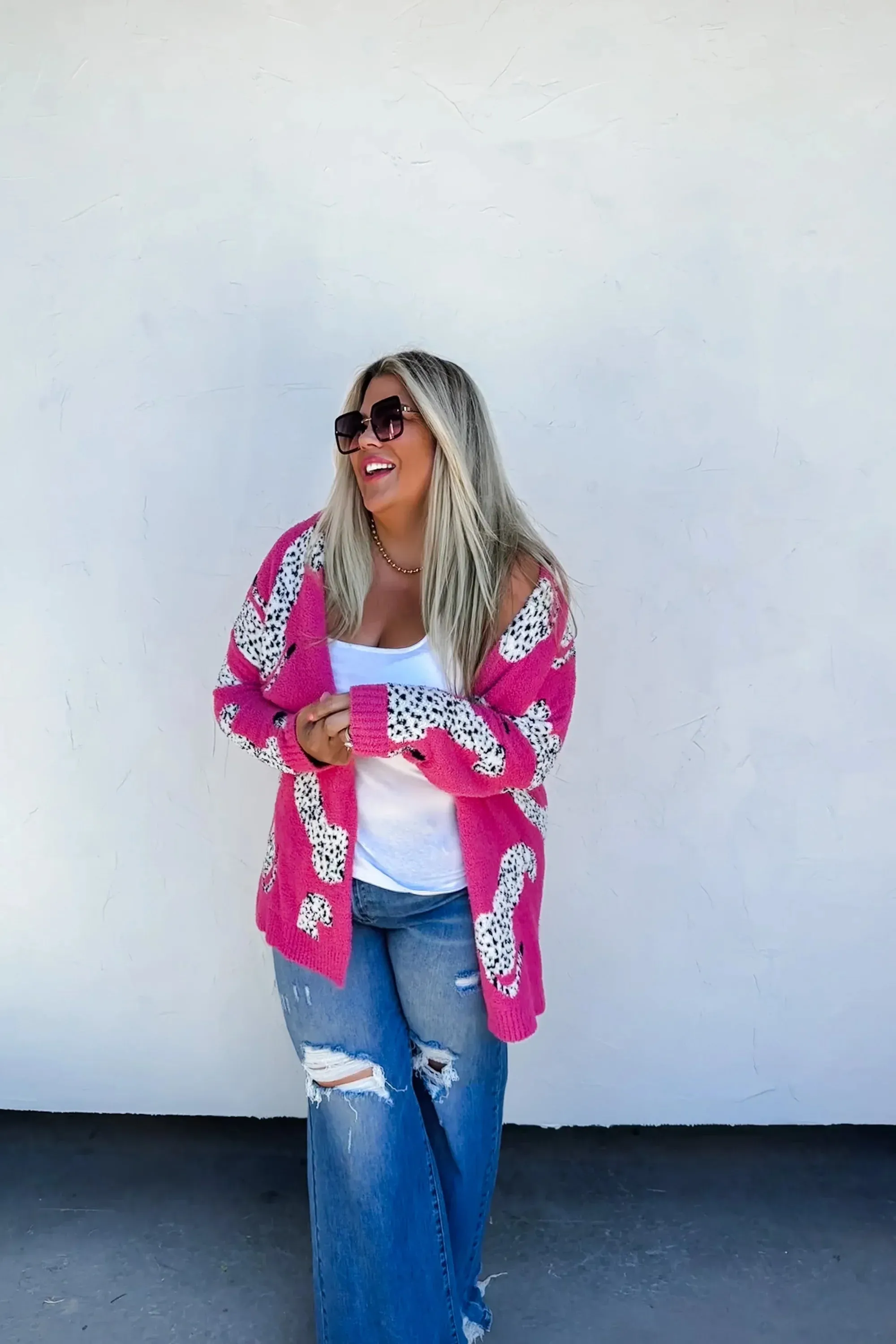PREORDER: Wild About It Leopard Cardigan In Two Colors (Ships Mid September)