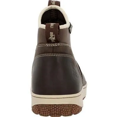 Rocky Men's Dry Strike SRX 6" Soft Toe WP Outdoor Shoe- Brown- RKS0684