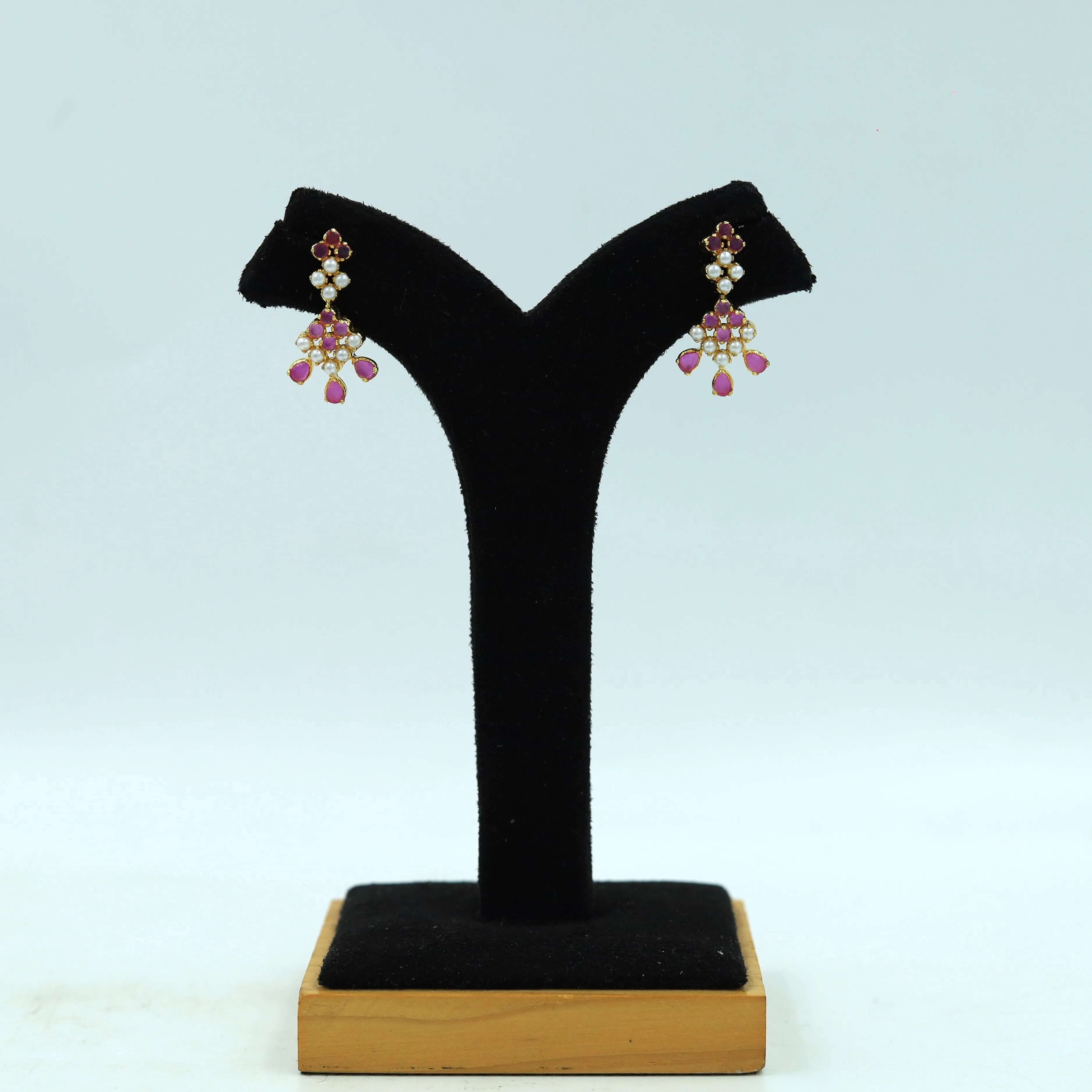 Round Neck Jadau Necklace Set 5988-65