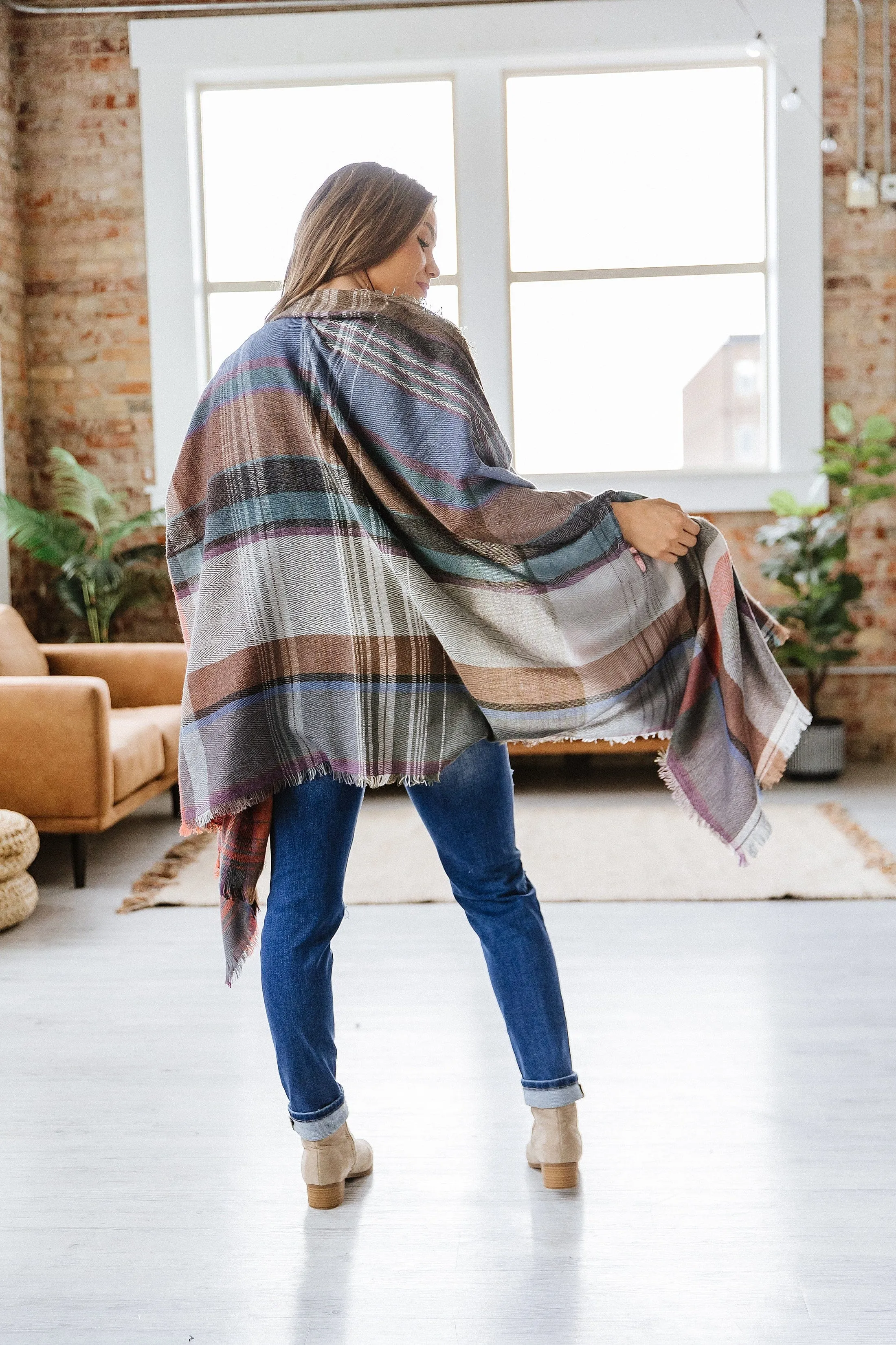 SALE - Cozy Plaid Kimono