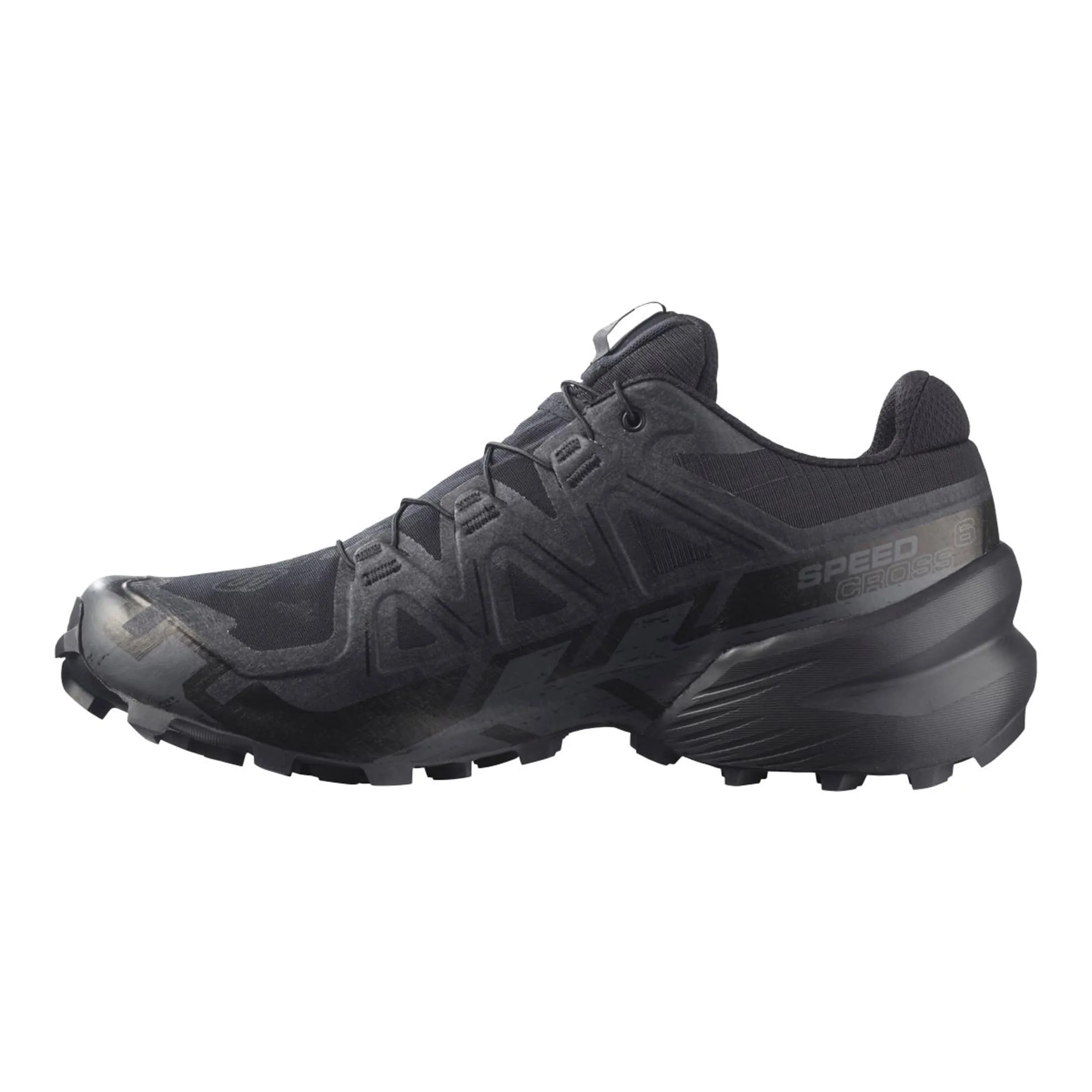 Salomon Men's Speedcross 6 Trail Runners - Black/ Phantom