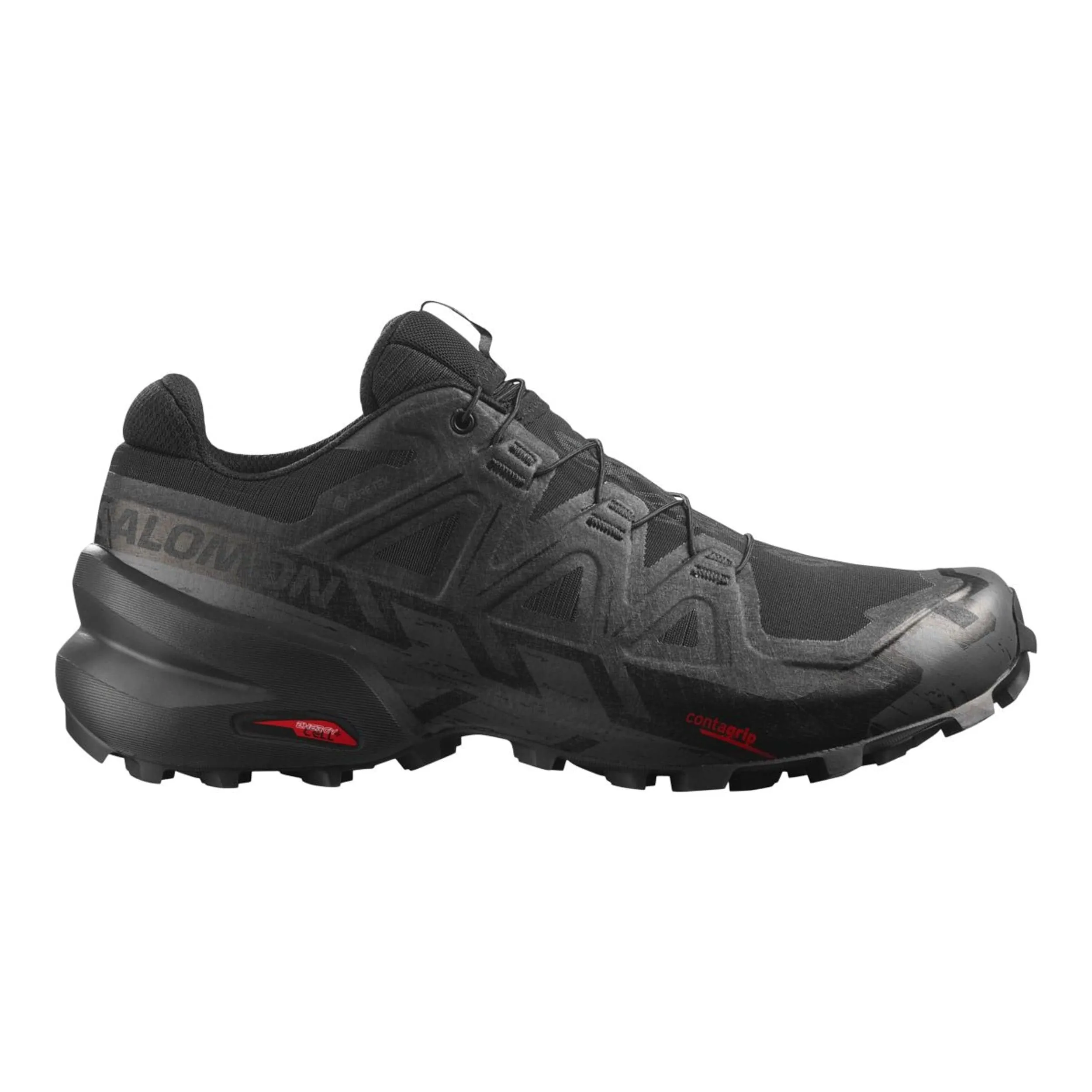 Salomon Men's Speedcross 6 Trail Runners - Black/ Phantom