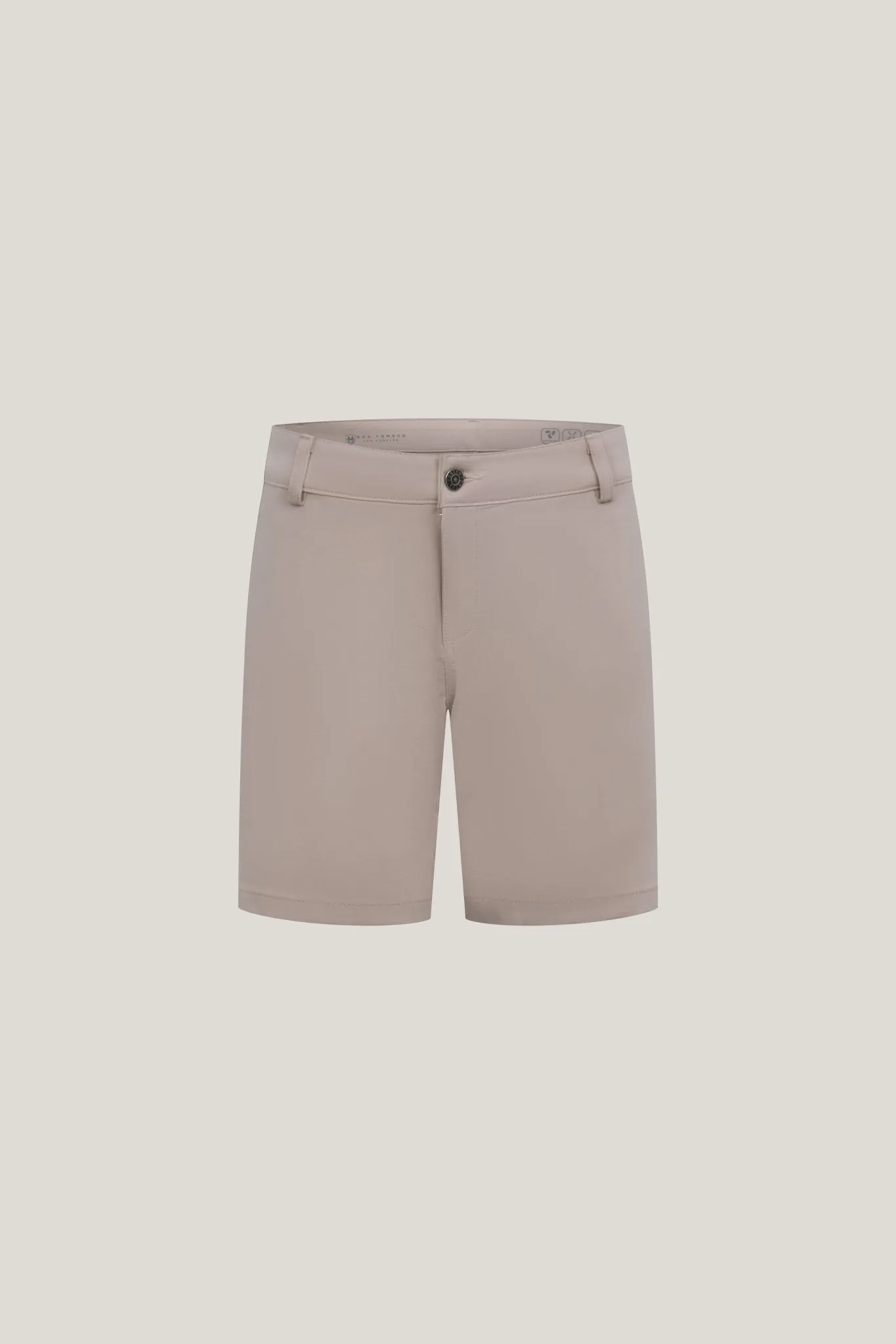Side Pocket Lightweight Shorts - Beige